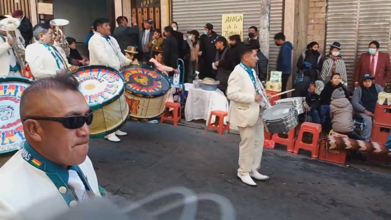 BANDA MAYAS AMANTES DE LA PAZ 2022 (HD) - Kullawada Verdaderos Mosaicos 