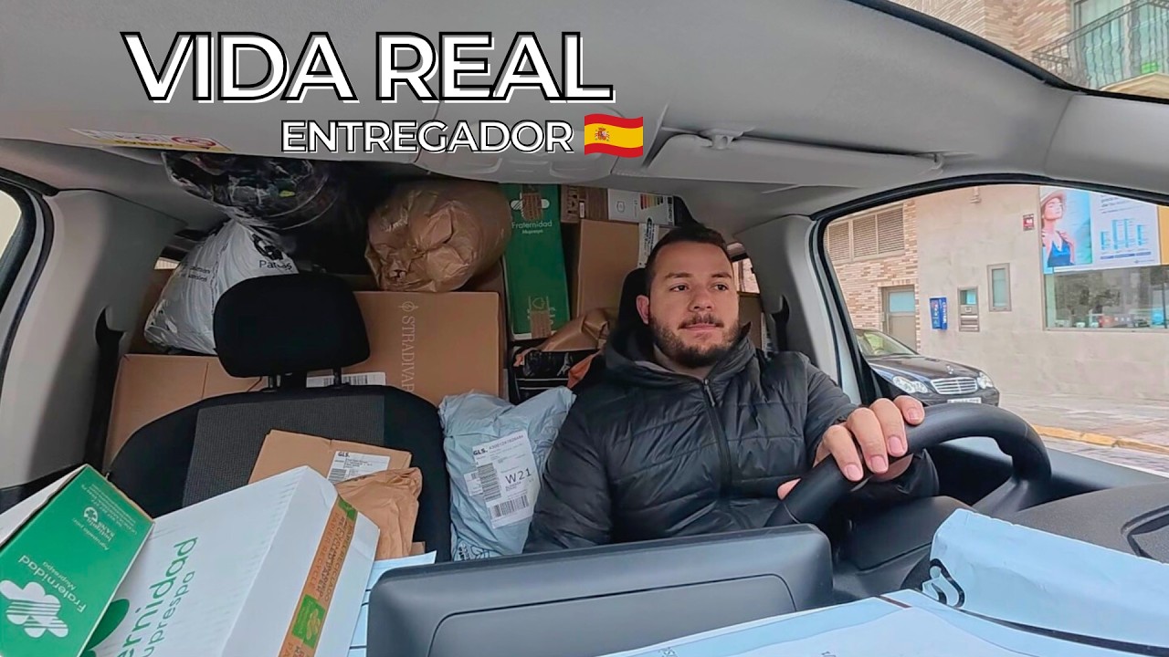 ROTINA DE UM AUTONOMO NA ESPANHA /TRABALHANDO COM ENTREGAS