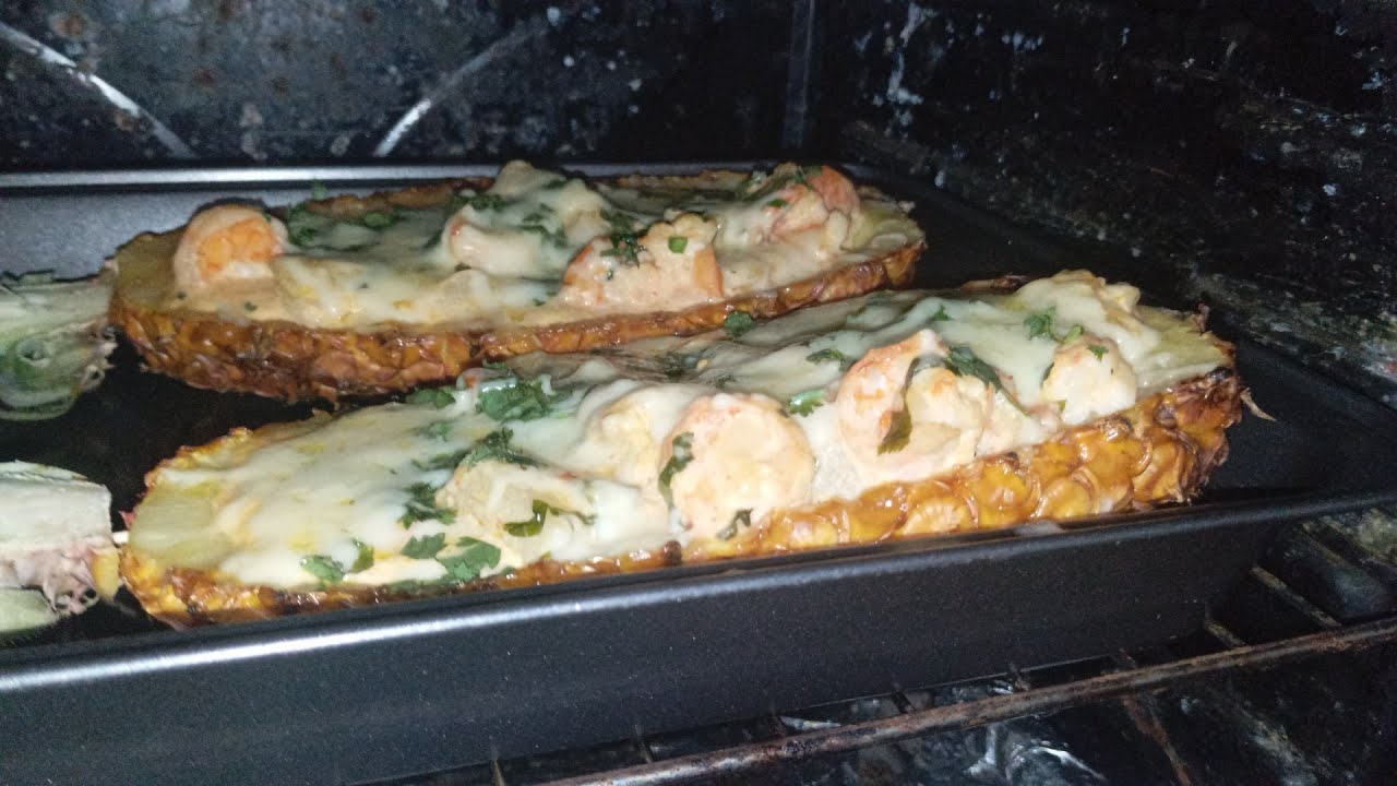 Receita de camarão no abacaxi 🦐🍍