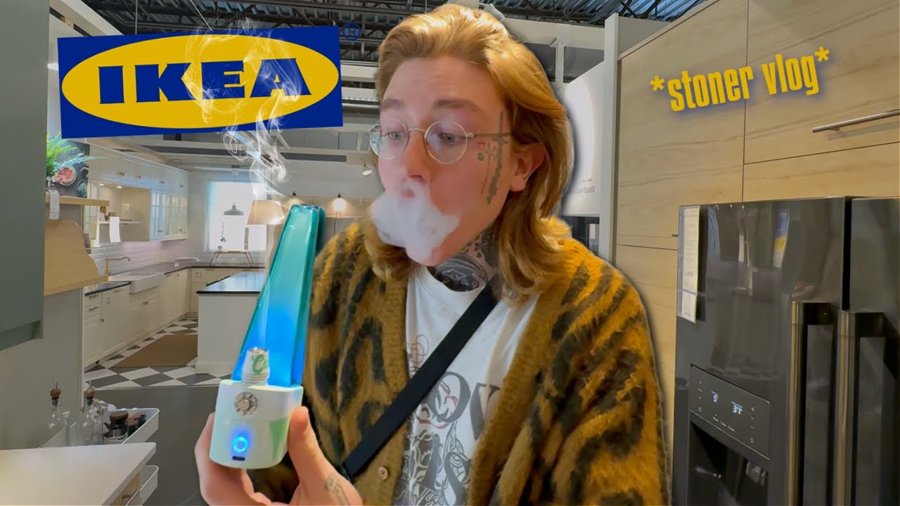 SMOKING WEED IN IKEA...