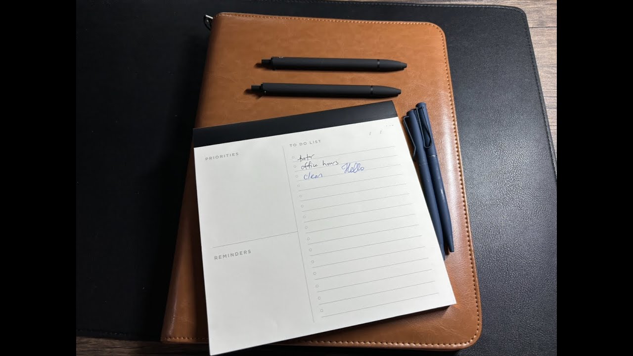 Walmart Stationery Haul?! Pen+Gear Pens, Notepad, and Portfolio