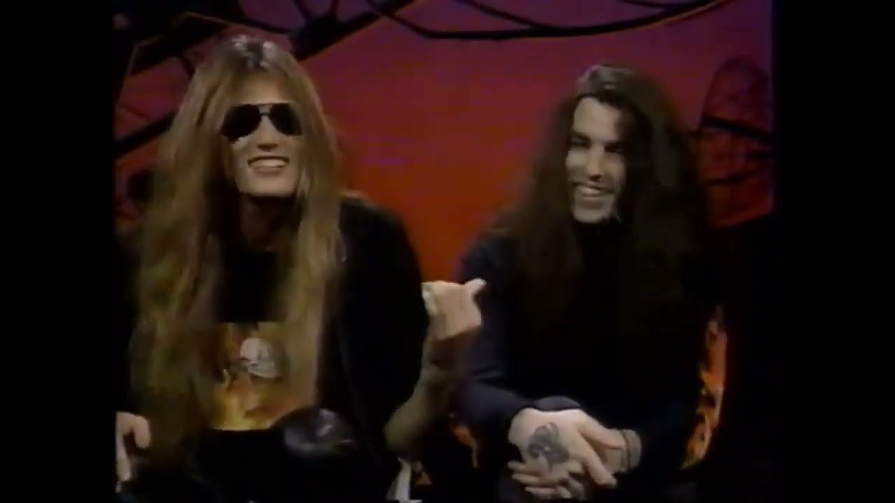 Skid Row MTV Rockline in 1991