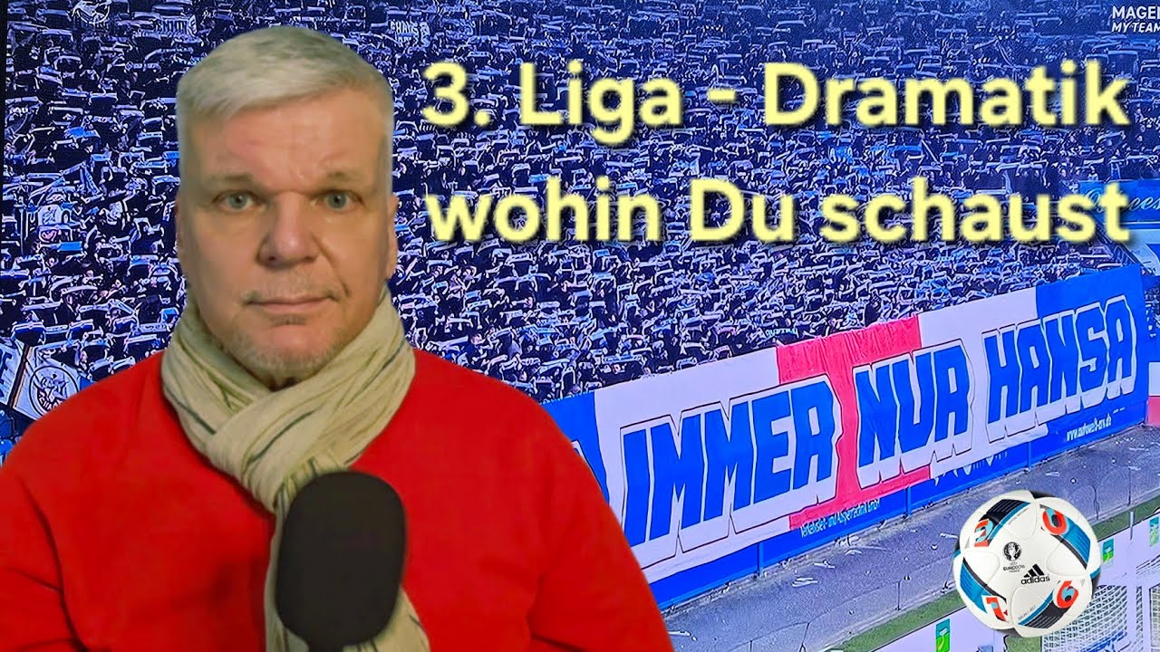 3. Liga: Rückschau auf den 20. Spieltag. Unglaubliches „Glück“ und „Pech“ lagen hautnah beisammen.