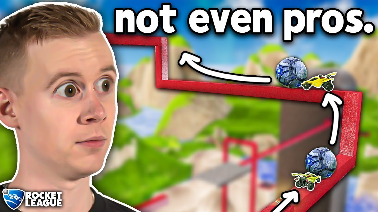 No human will EVER beat this NEW Rocket League dribble challenge...