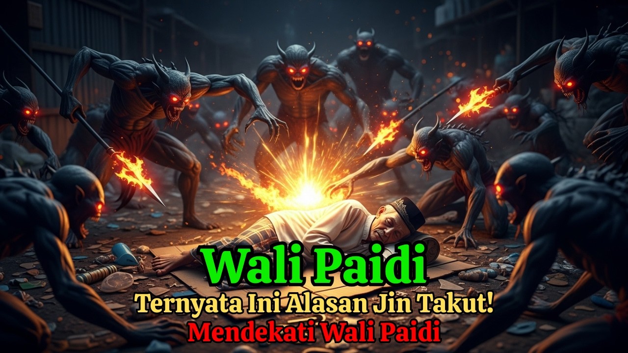 GEMBAR! Ternyata Ini Alasan Jin Takut Mendekati Wali Paidi!