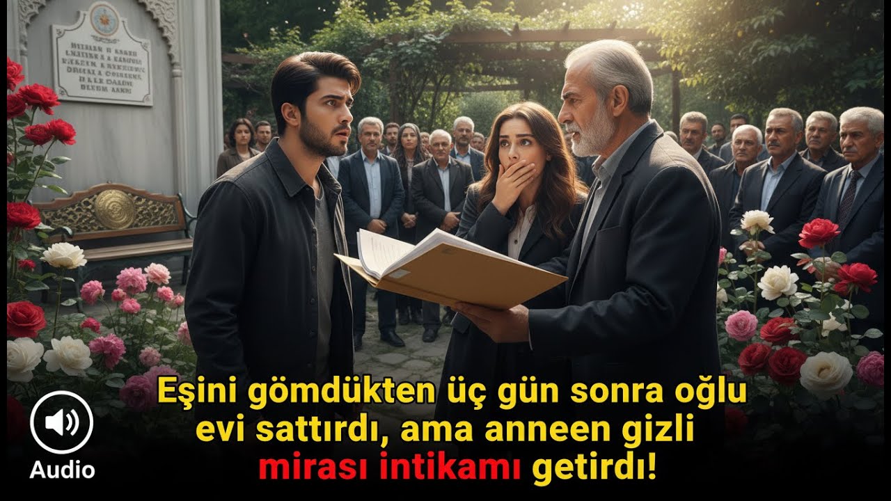 Eşimi toprağa verdikten üç gün sonra oğlum evimizi satmamı istedi, ama annesinin gizli mirası