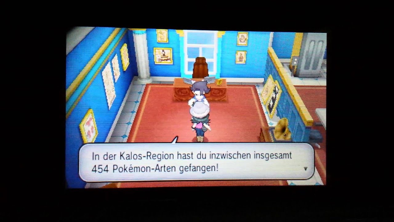 Pokemon X Pokedex 100% und Schillerpin bekommen