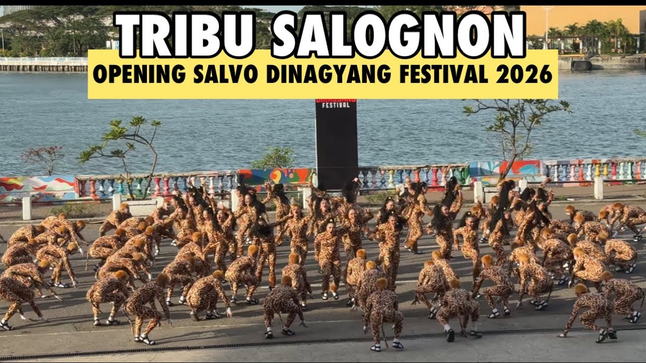 Tribu Salognon Opening Salvo Dinagyang Festival 2026 #dinagyang2026