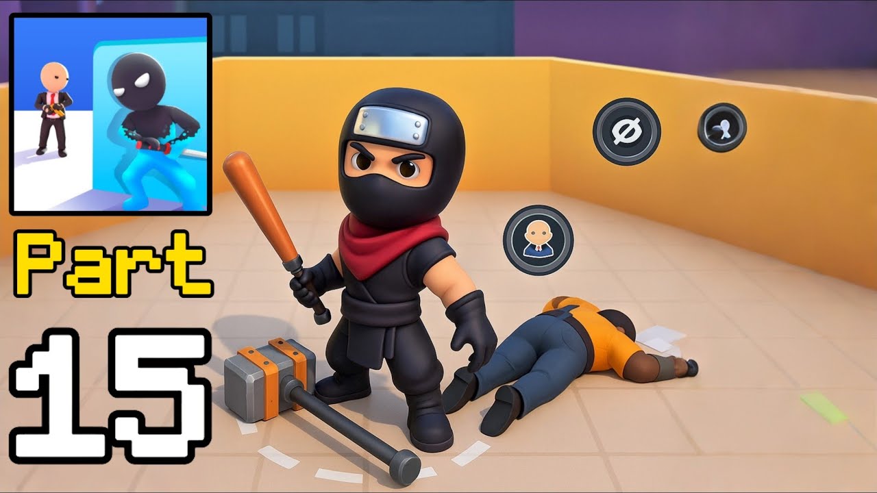 Camo Assassin - Gameplay Walkthrough Part 15 - Stealth Kills Only! (iOS, Android)
