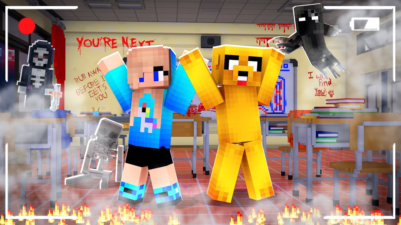 STR&Aacute;VILI JSME 100 DN&Iacute; V HOROR &Scaron;KOLE A TOTO SE STALO V MINECRAFTU! | DALO @AnnieTka