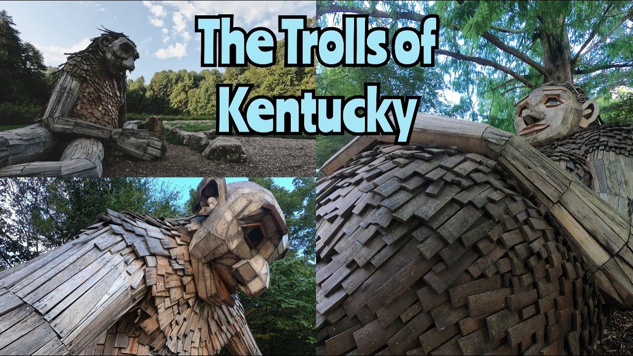 Giant Trolls Made By Thomas Dambo