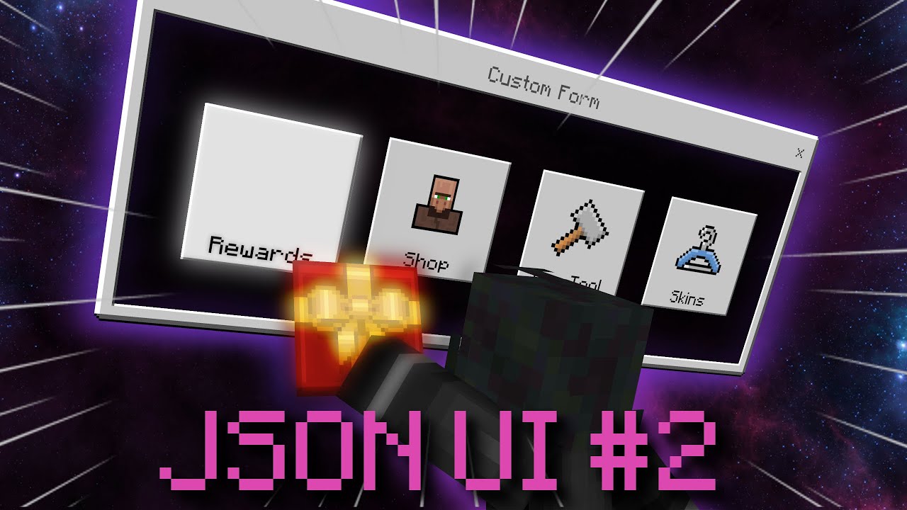 MODIFYING UI'S WITH JSON UI (Minecraft Bedrock Scripting API and JSON UI)