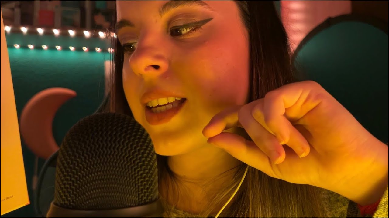 ASMR Te leo al oído bajando la luz progresivamente ♡