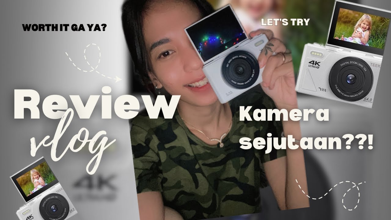 Digicam teeka cuma sejutaan? || Bareng-bareng kita liat hasilnya ya🤔