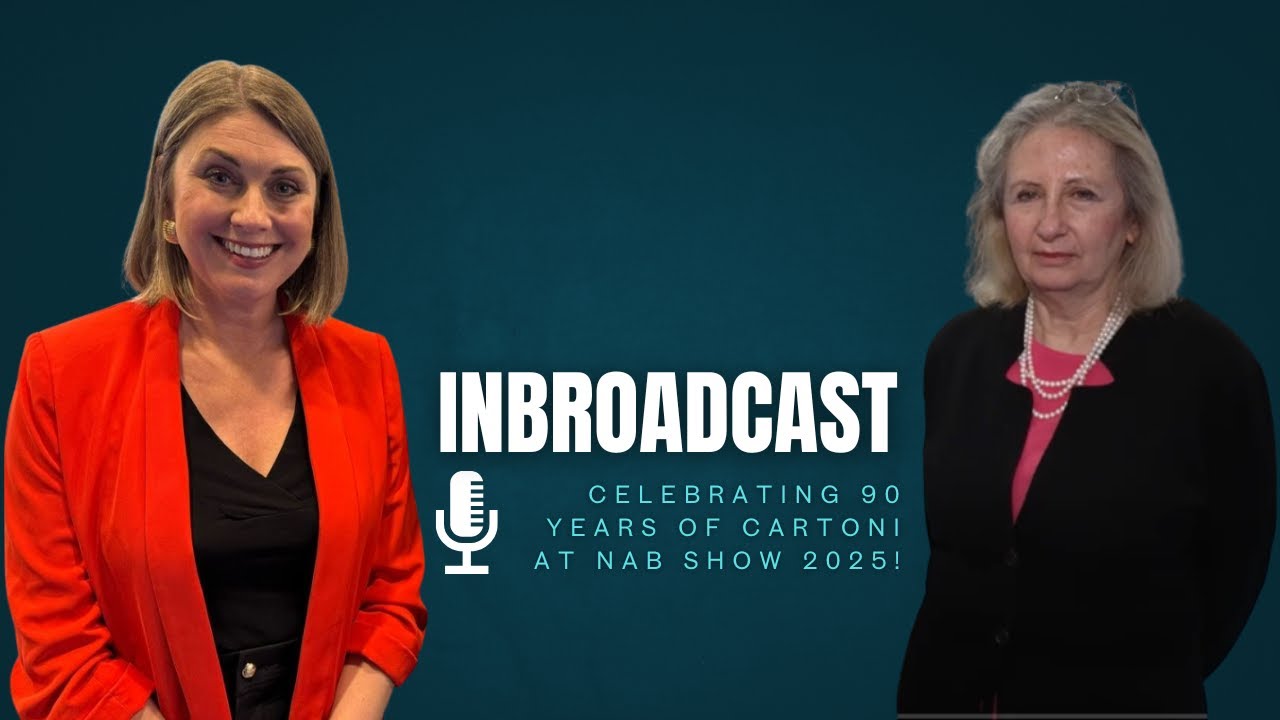 Cartoni Celebrates 90 Years | NAB Show 2025 Exclusive Interview with CEO Elisabetta Cartoni