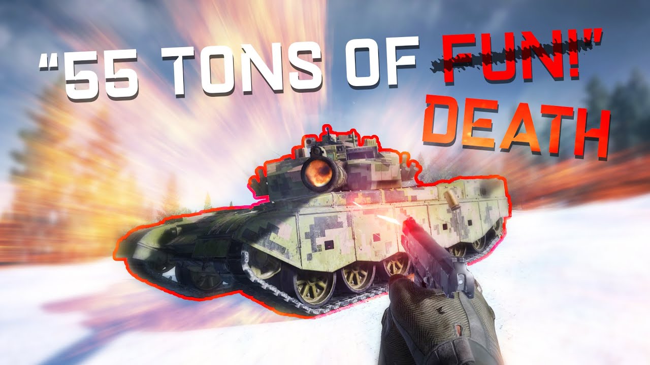 DONT CHARGE THE TANK! - Squad Funny Moments 5