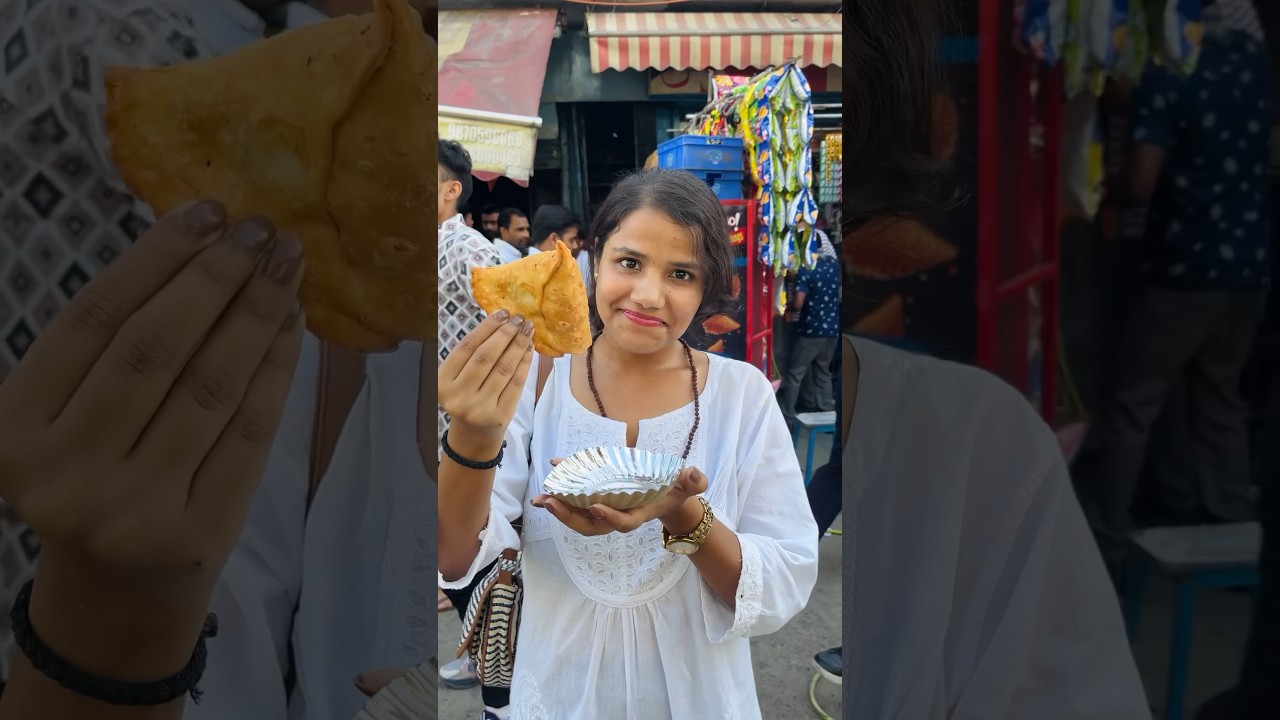 Eating Only Unique Samosa's for 24 Hours 😱| Eating Only Samosa challenge #shorts #ashortaday