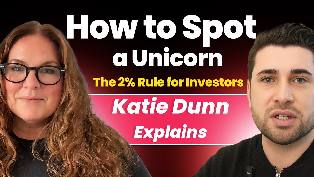 How to Spot a Unicorn: The 2% Rule & Angel Investing Secrets with Katie Dunn
