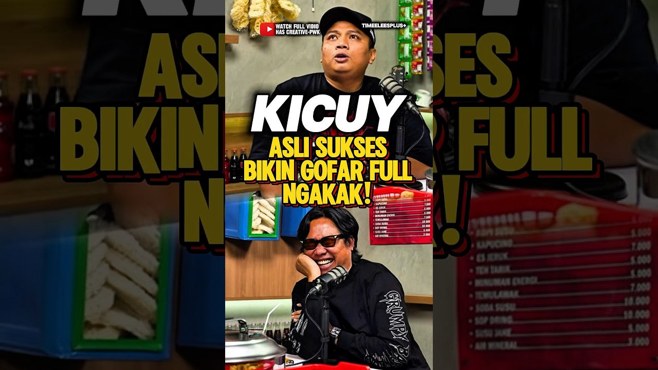 Gofar full ngakak ketemu kicuy‼️🤣 #gofarhilman #podcast #viral #trending #shorts #fypシ #viralvideo