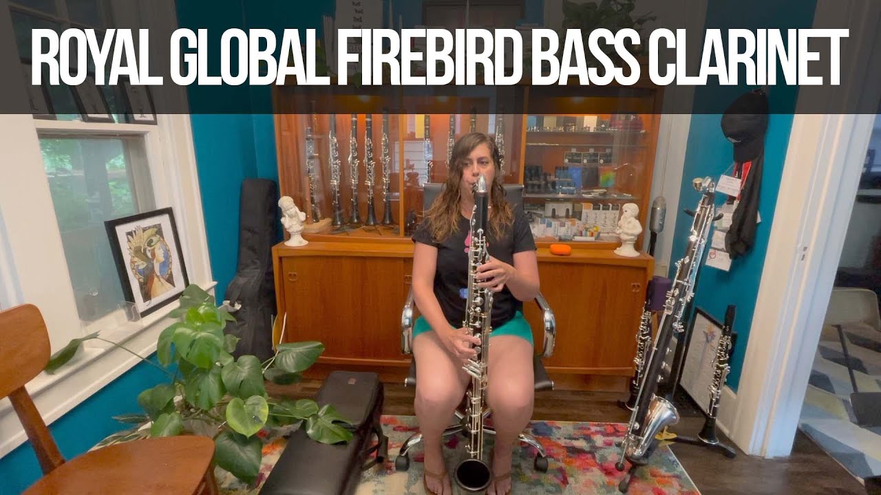 Royal Global Firebird Bass Clarinet Review and Demo