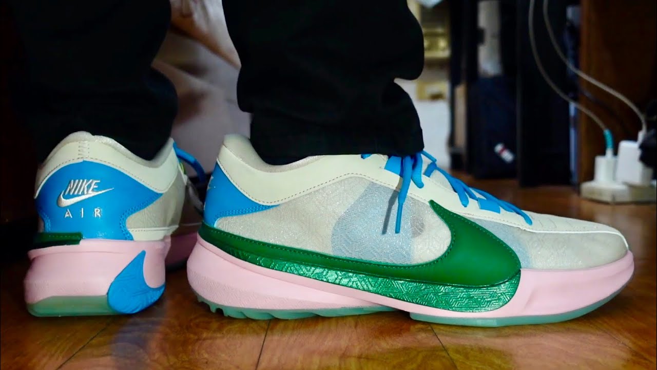 NIKE ZOOM FREAK 5 | FIVE THE HARD WAY ON FEET | DETAILED LOOK