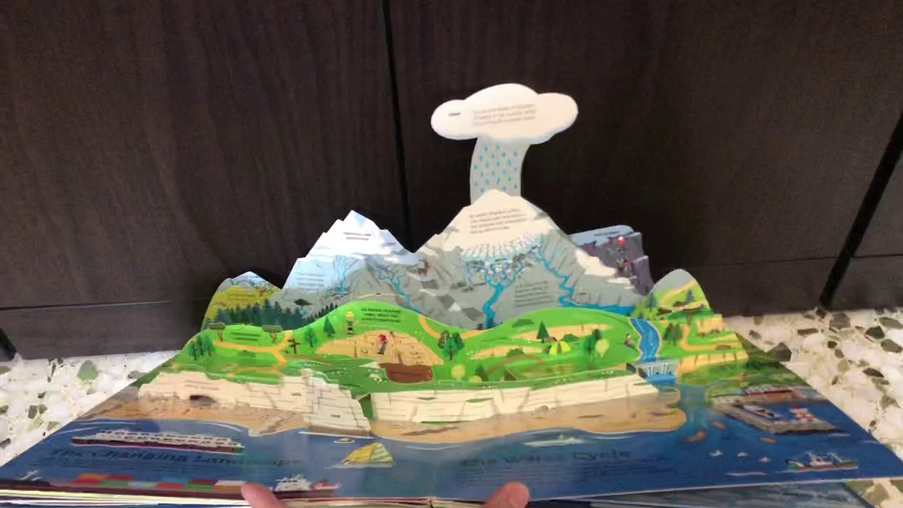 The Ultimate Book of Planet Earth - pop up , lift flap book