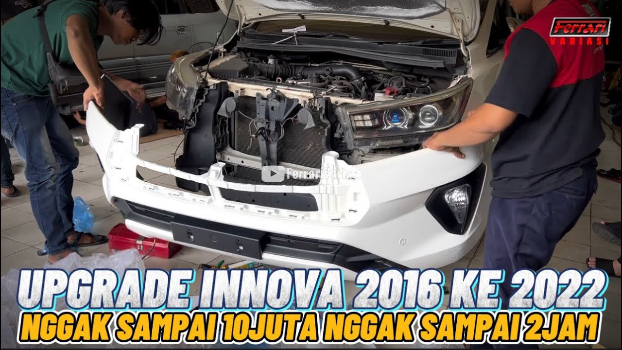 PROSES INNOVA REBORN JADI FACELIFT 2022 | FERRARI VARIASI SURABAYA