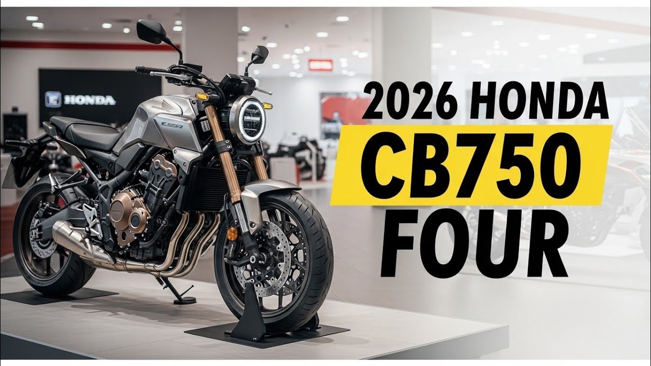 Наконец-то состоялся запуск Honda CB750 FOUR 2026 года – возвращение легендарной иконы, которая п...