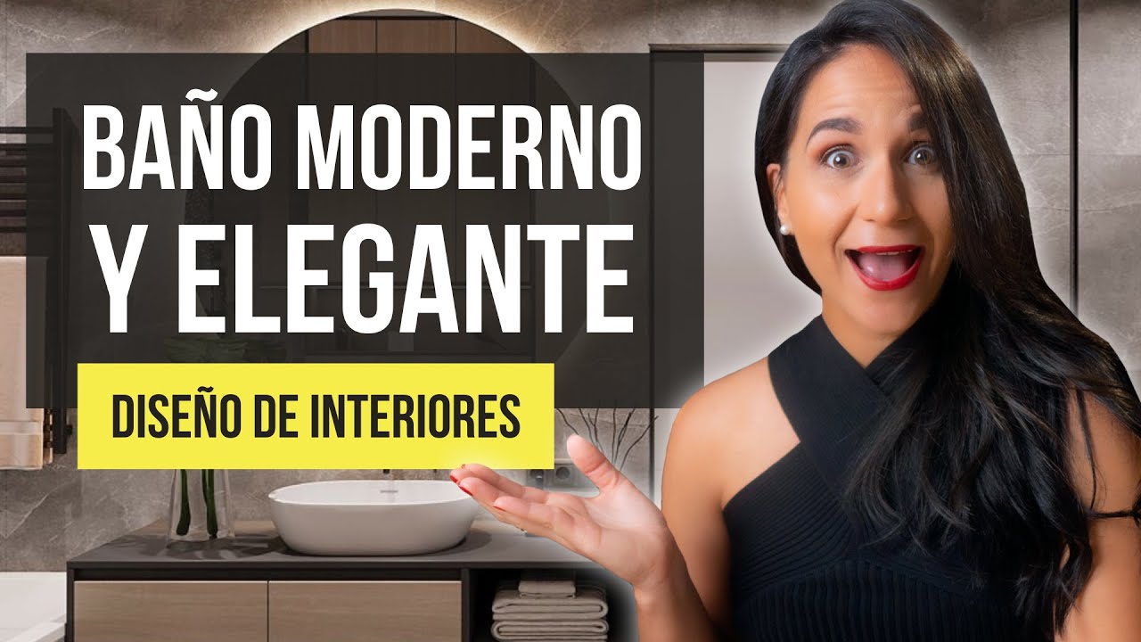 TOP 5 Ideas de diseño para BAÑOS MODERNOS | DISEÑO DE INTERIORES y Decoración