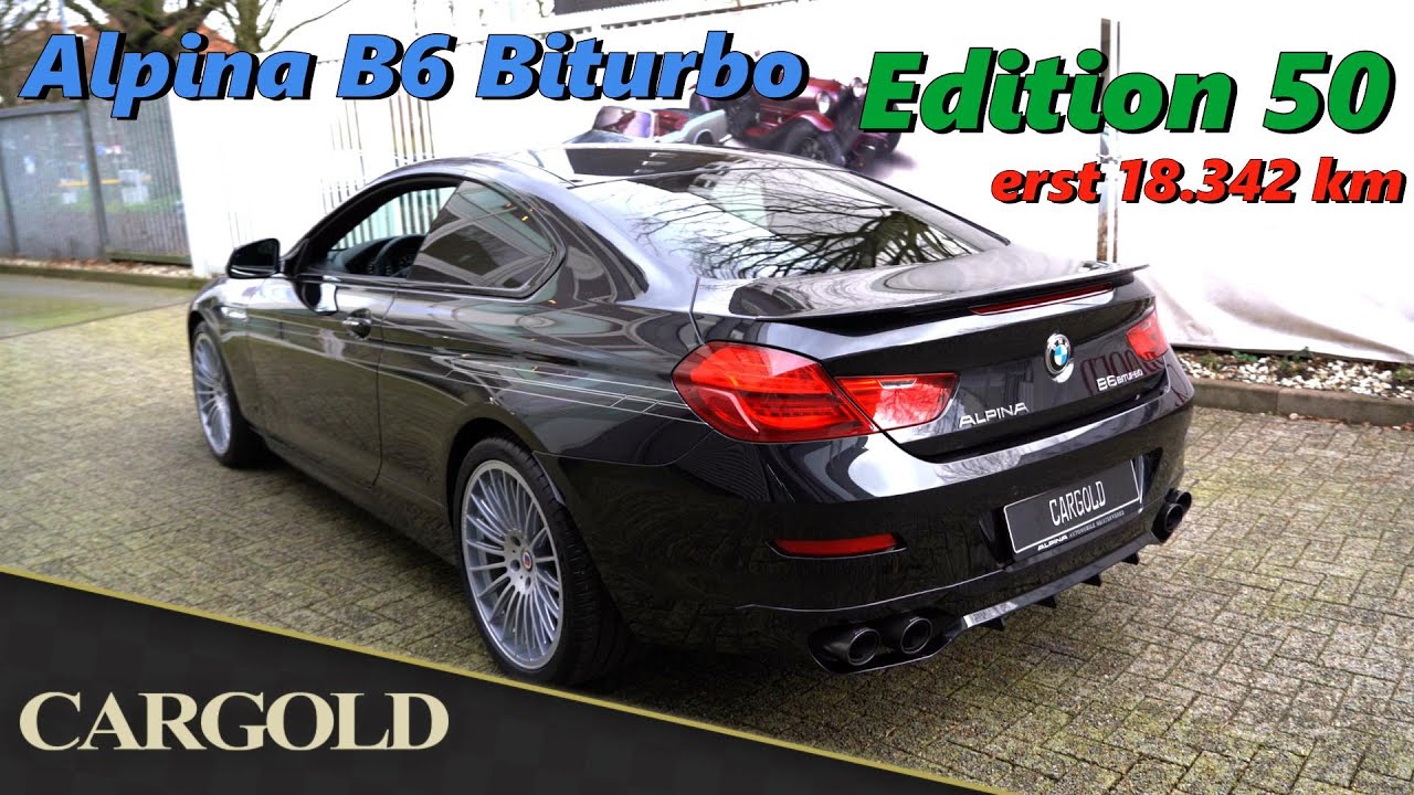 Alpina B6 Biturbo Edition 50, 2015, eleganter Autobahngleiter mit 600 PS und 800 nm! BMW 4.4 V8