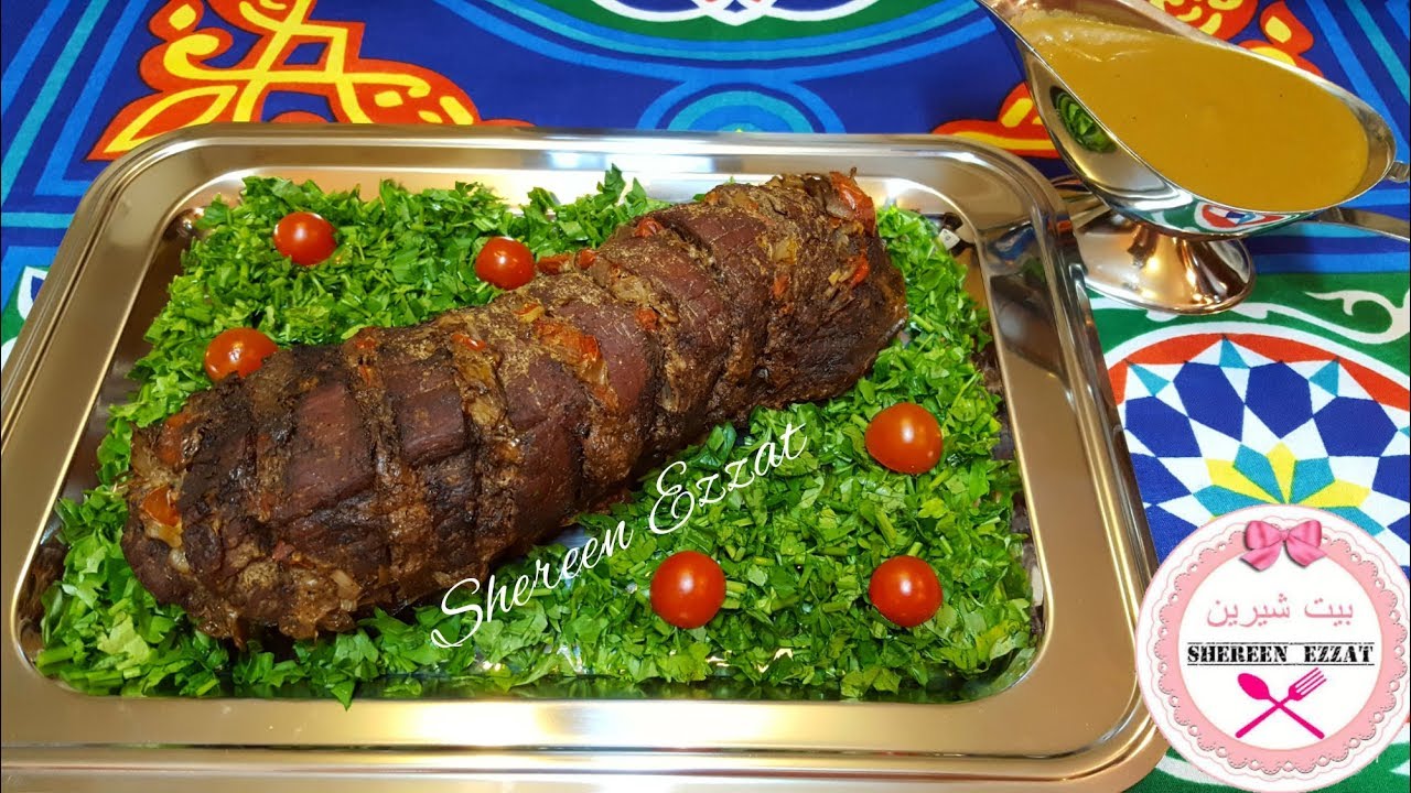 عرق الفليتو المحشى مع الجريفى صوص , سهل ورائع للعزومات