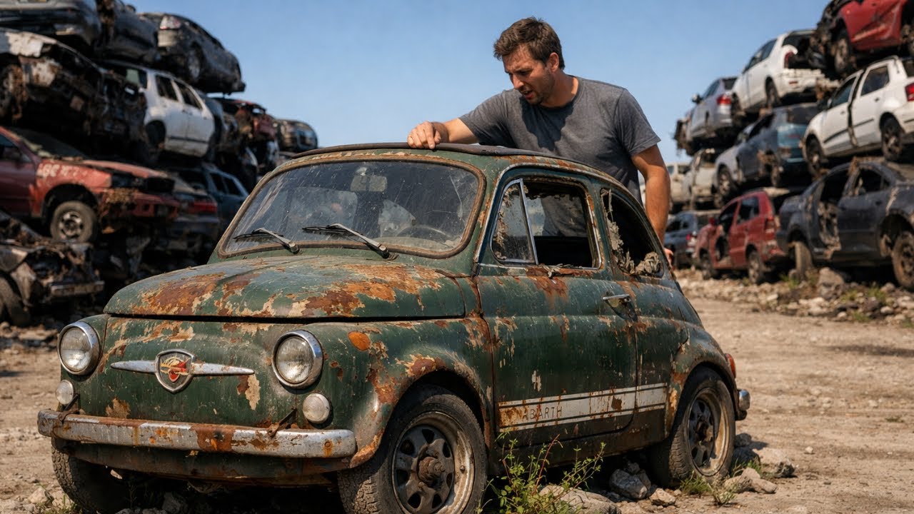Asmr Car Restoration! Full Restoration of Fiat 500 (595) Esse-Esse Abarth 1968 Disrepair Looking New