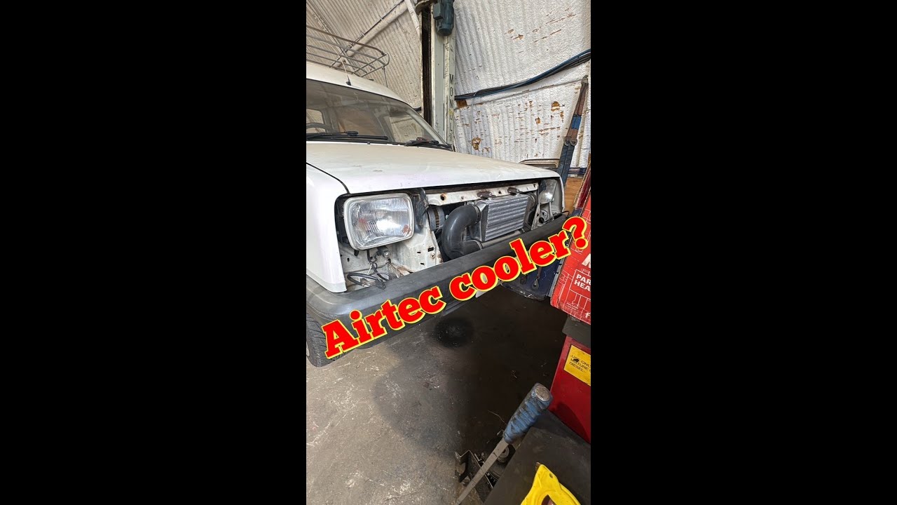 Фургон Renault 5 GT Turbo от Edd-gasket тестируется на динамометре с БОЛЬШИМ интеркулером Airtec