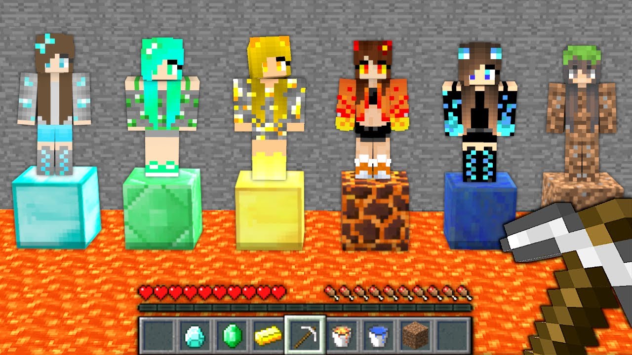 MOGĘ URATOWAĆ TYLKO JEDNĄ DZIEWCZYNE w Minecraft! KTÓRĄ WYBIERZESZ?!