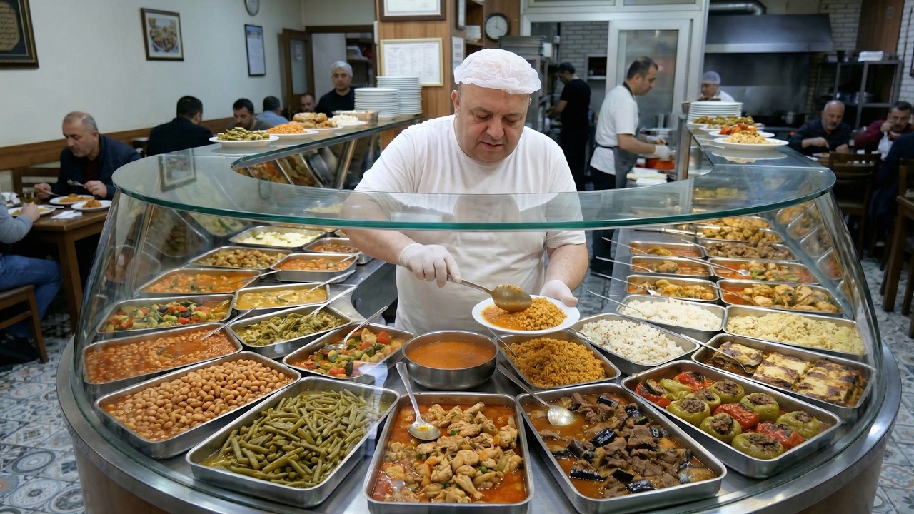A Full Counter of Real Turkish Home Style Cooking! This Turkish Restaurant Has It All