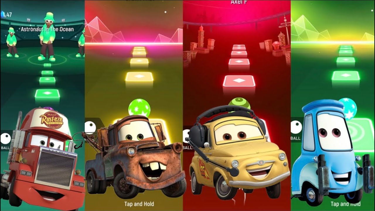 Super Speed McQueen – Tiles Hop Extreme Run!	Lightning McQueen Turbo Speed – Tiles Hop Gameplay