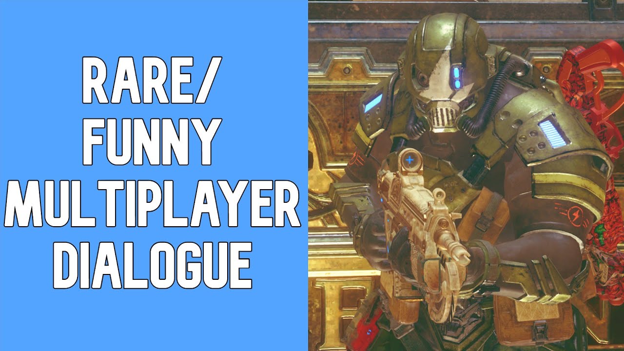 Gears of War 5 - Rare/Funny Multiplayer Dialogue