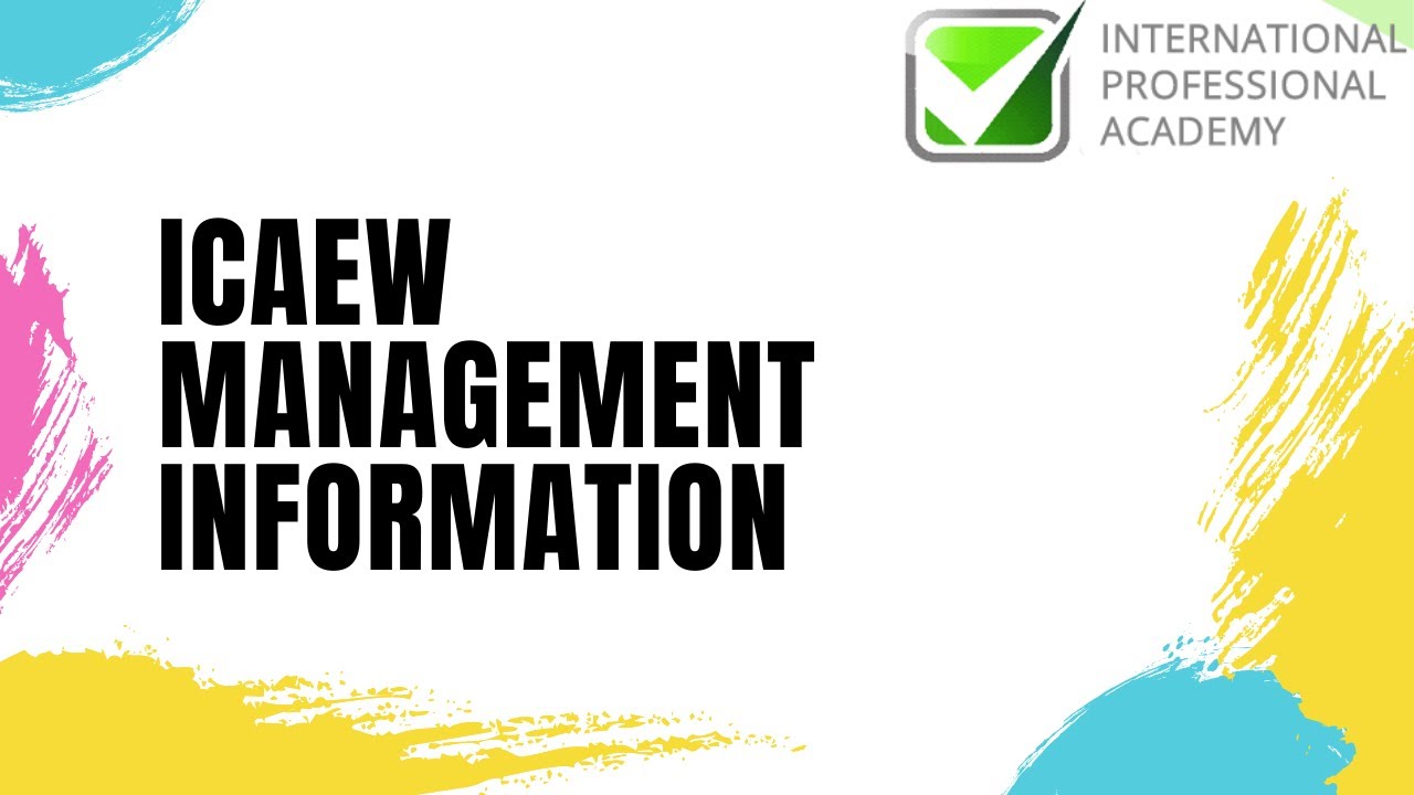 ICAEW Management Information: Chapter 1 - The Fundamentals of Costing