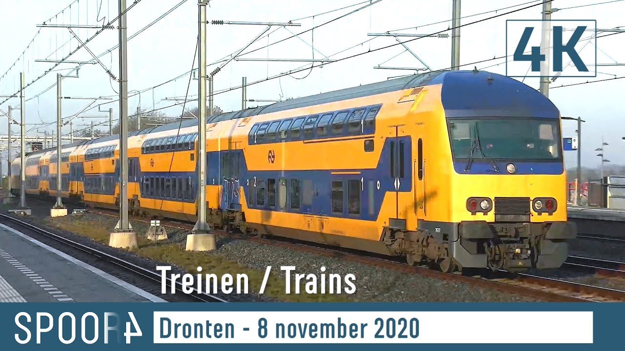Treinen in Dronten - 8 november 2020