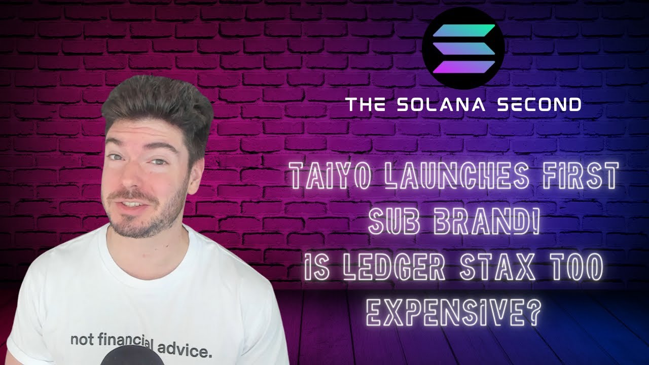 Taiyo Robotics Casino and Ledger Stax! The Solana Second #21