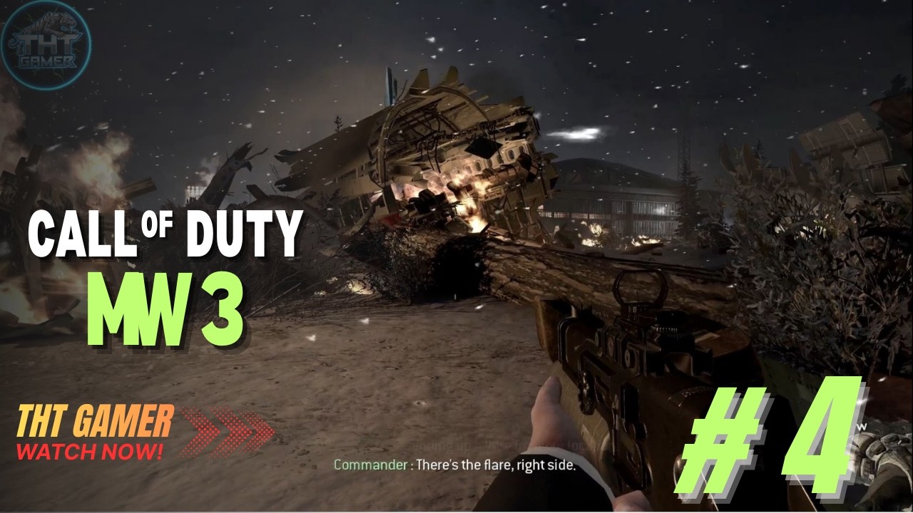 Call of Duty: Modern Warfare 3 - Mission 4 Walkthrough Full Gameplay (No Commentary)