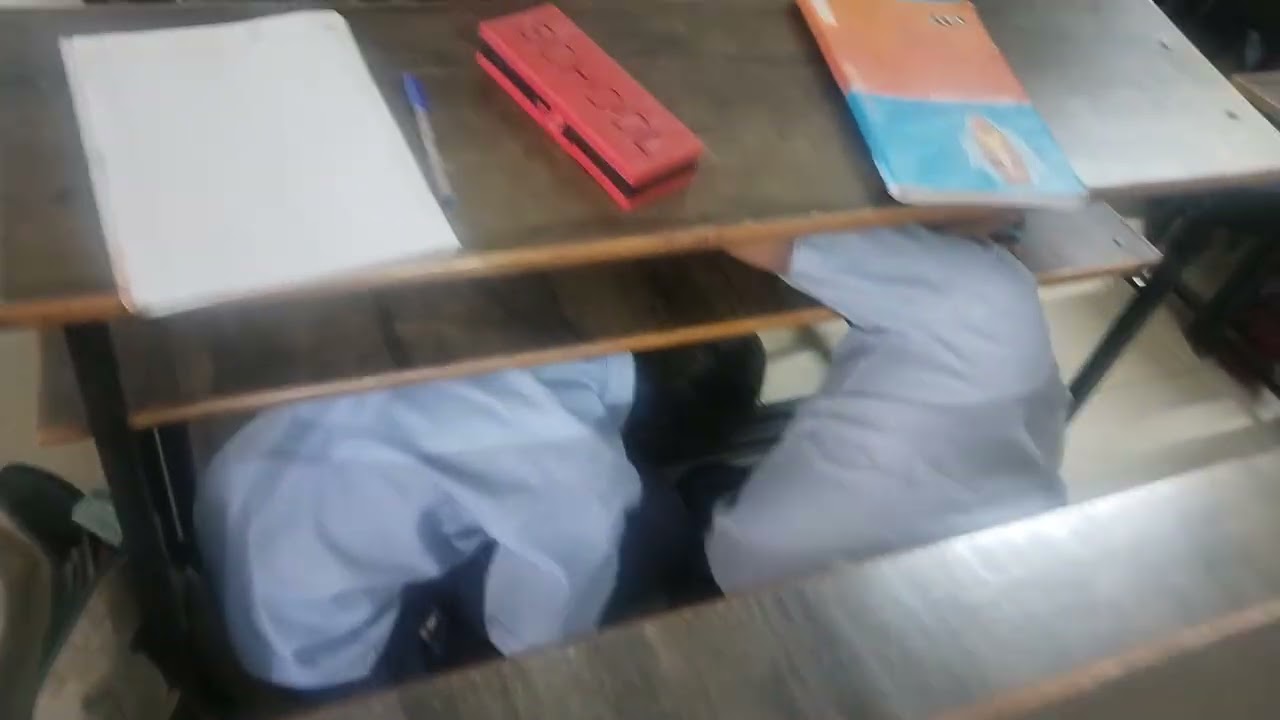ભૂકંપ સમયે શાળામાં બાળકોએ લેવાતા પગલા
