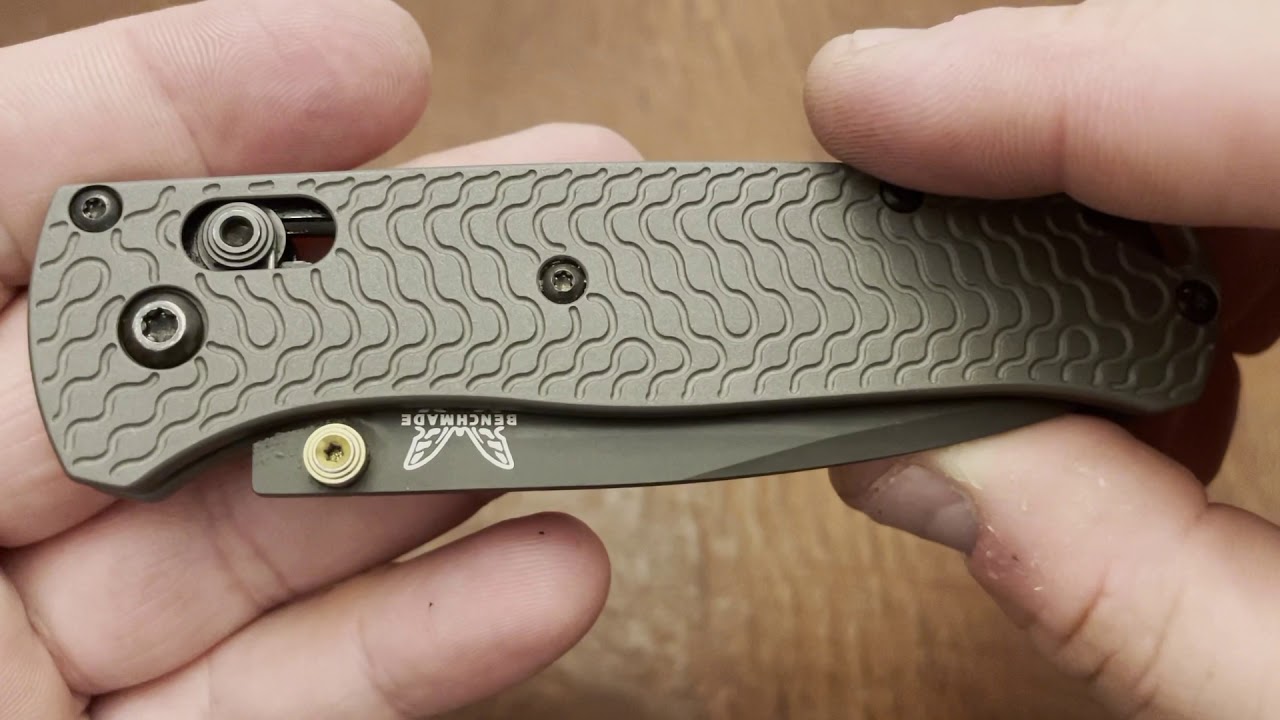 Rockscale Design Titanium Critter Scales for Benchmade Bugout First Impressions