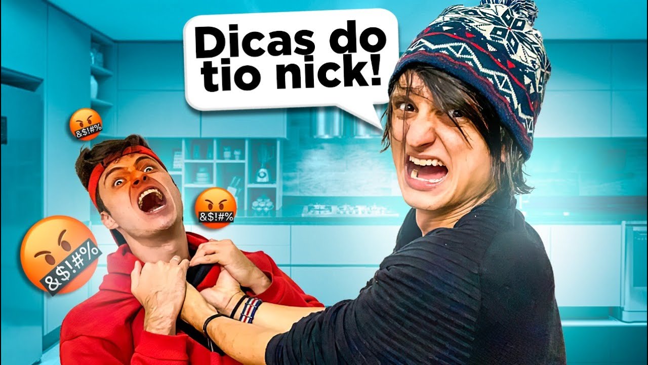 O DIA INTEIRO IRRITANDO O ENALDINHO!! DICAS DO TIO NICK!