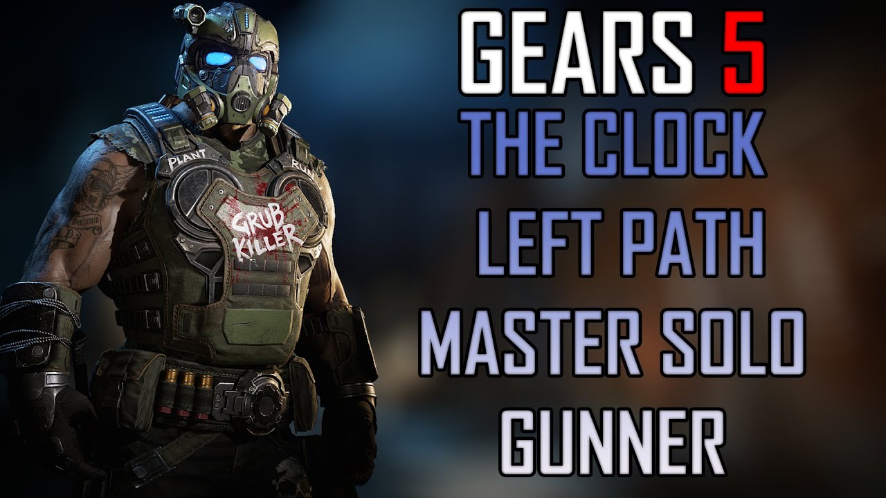 Gears 5 Master Solo Escape - The Clock (Left Path) (Gunner)
