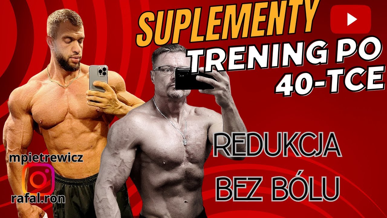 Maciej Pietrewicz: Suplementy, Trening po 40-tce, redukcja bez bólu.