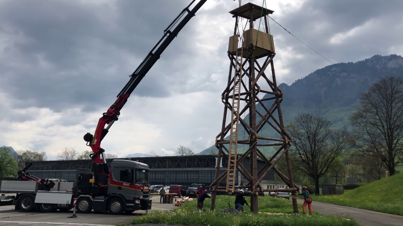 Iheimisch Pr&auml;sentation Hochsitz