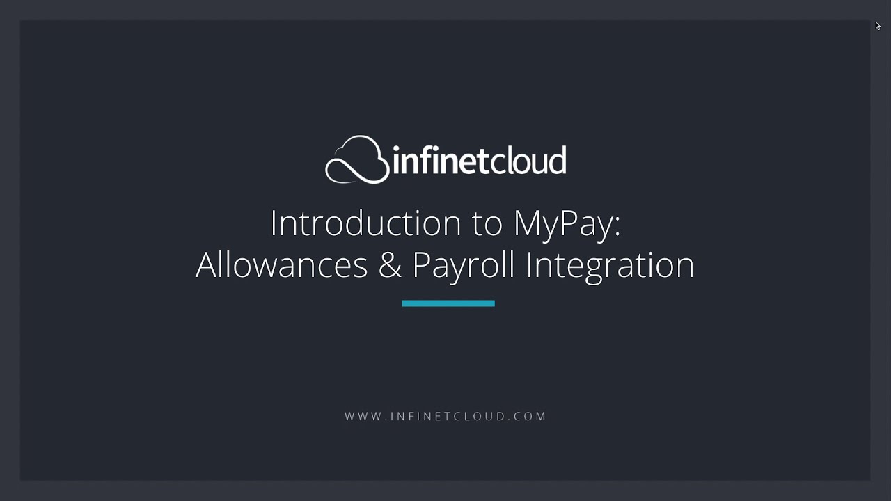MyPay in a Minute: Allowances & Payroll Integration (2 Minute Special!)