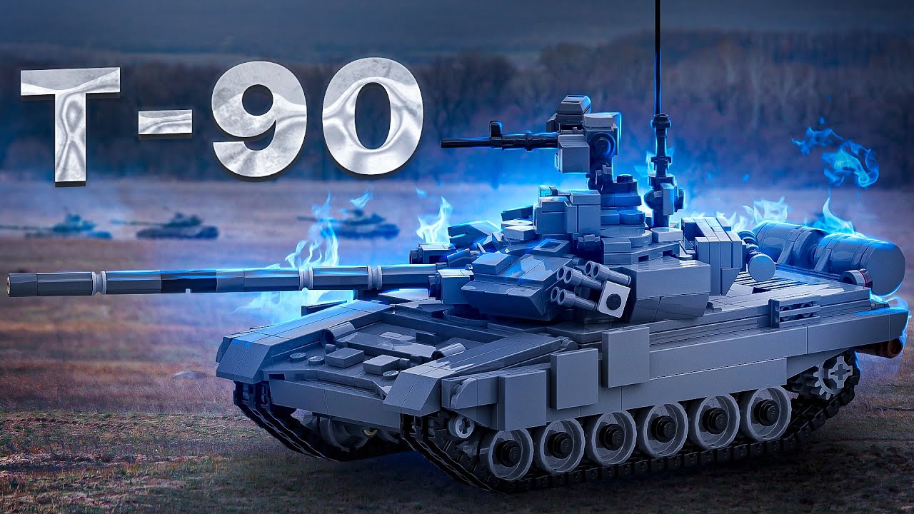 LEGO Tank T-90A | 1/35 Scale | MOC Review