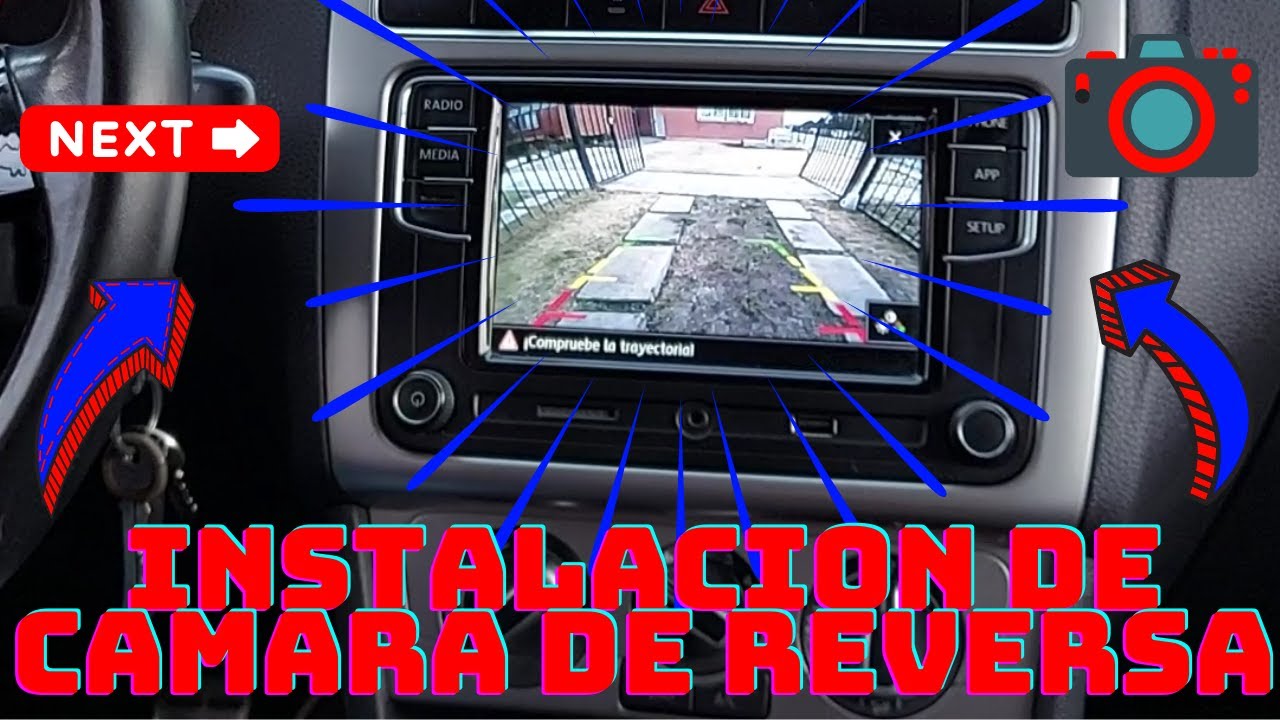 INSTALACION DE CAMARA DE REVERSA POLO/VENTO || YULS
